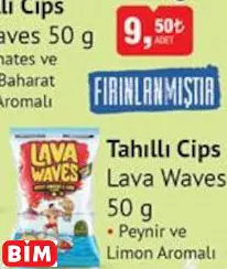 LAVA WAVES  TAHILLI CİPS